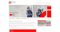 Desktop Screenshot of itec-project.de